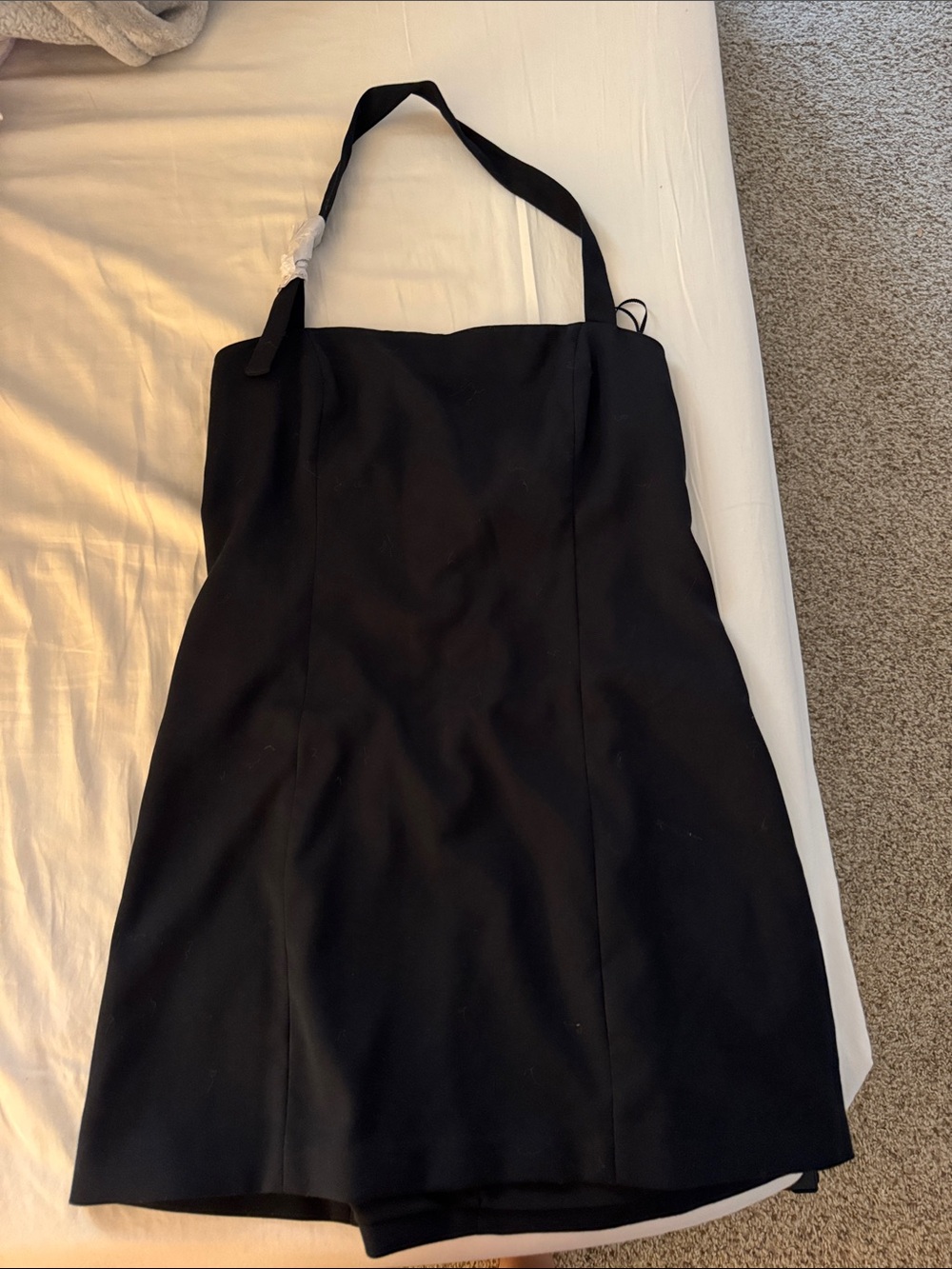 Abercrombie & Fitch Black Halter Mini Dress
